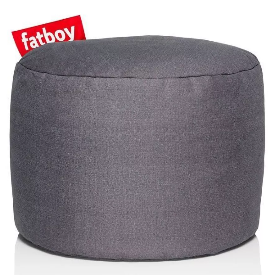 Fatboy Point Stonewashed Poef Grijs