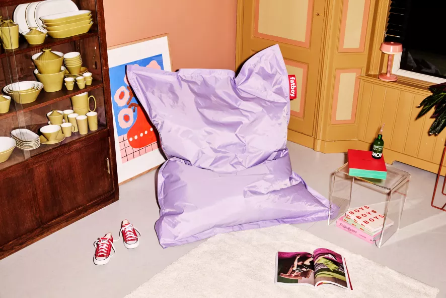 Fatboy Original Zitzak Lilac - Afbeelding 2