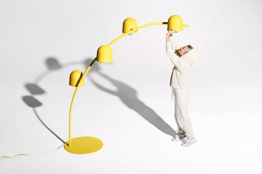 Fatboy Big Lebow Vloerlamp Banana Yellow - Afbeelding 3