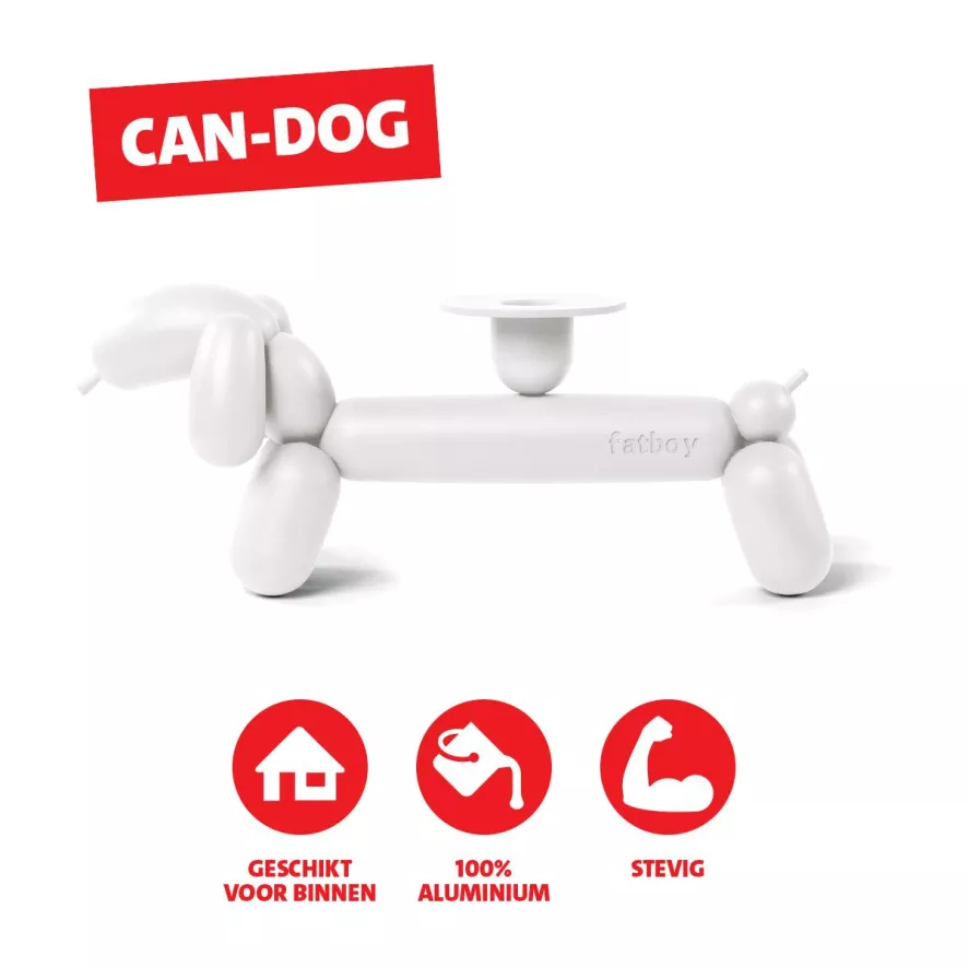 Fatboy Can-Dog Kandelaar Teckel Sandy Beige - Afbeelding 18