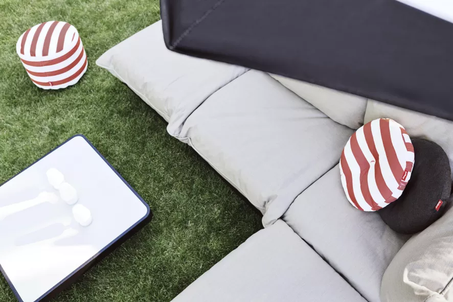 Fatboy Circle Kussen Ø50 Thunder Grey - Afbeelding 9