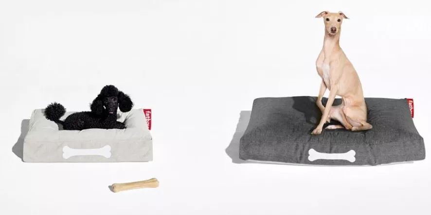 Fatboy Doggielounge Olefin Hondenkussen Small Thunder Grey - Afbeelding 9