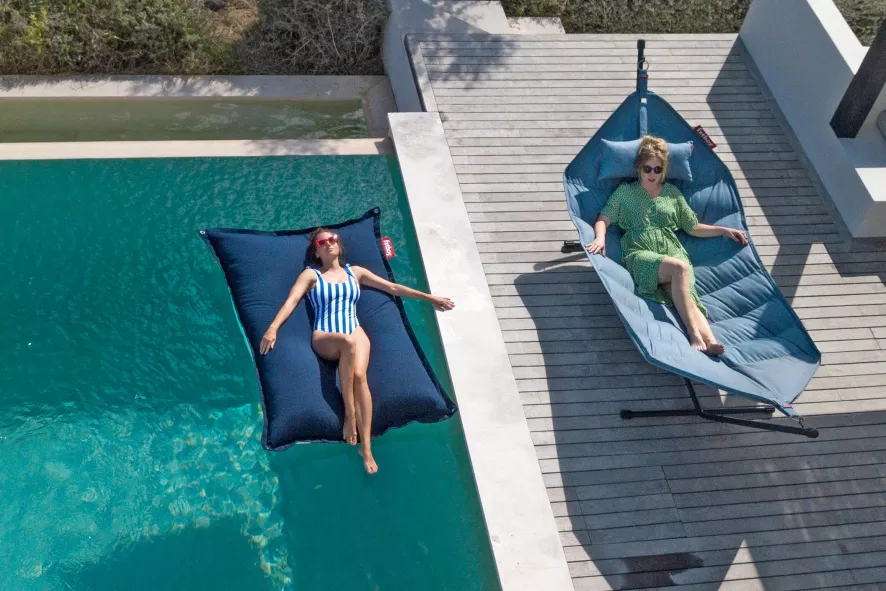 Fatboy Headdemock Superb Hoofdkussen Grey Taupe - Afbeelding 4