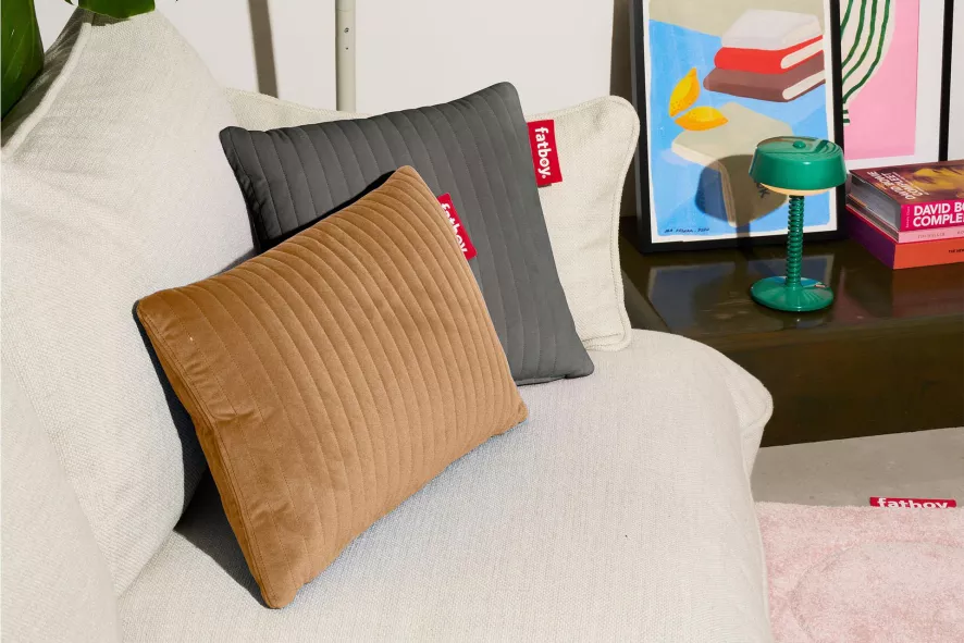 Fatboy Hotspot Pillow Line Verwarmd Kussen Quadro 45x45 Lila - Afbeelding 7