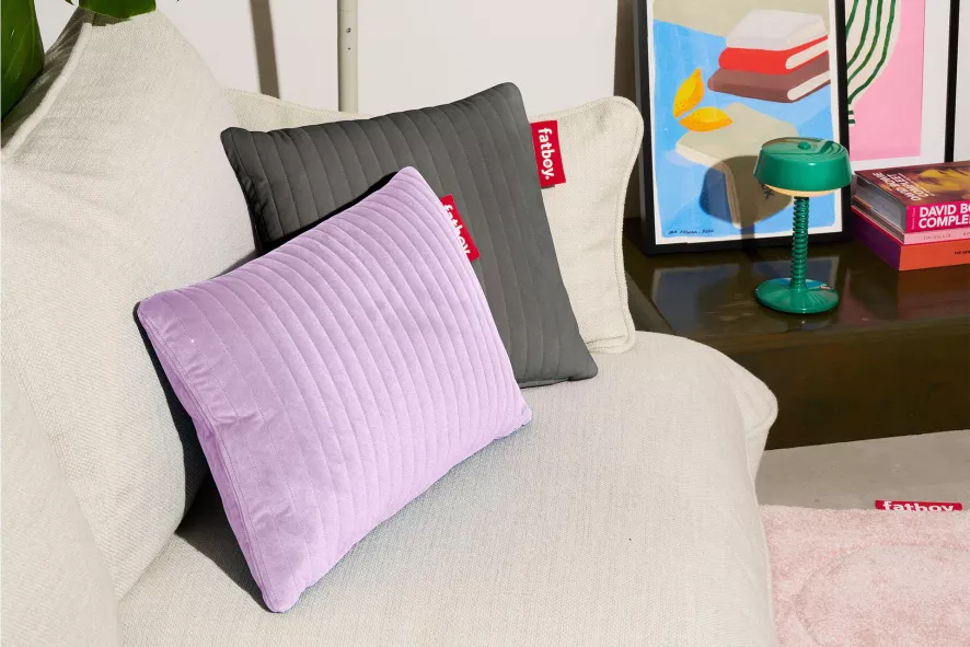 Fatboy Hotspot Pillow Line Verwarmd Kussen Quadro 45x45 Taupe - Afbeelding 8