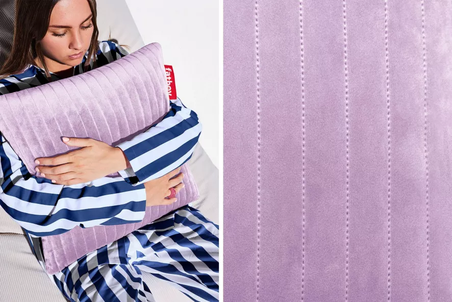 Fatboy Hotspot Pillow Line Verwarmd Kussen Quadro 45x45 Lila - Afbeelding 15