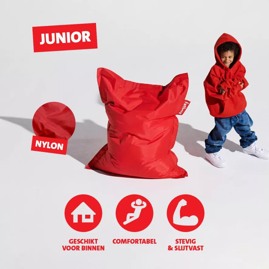 Fatboy Junior Zitzak Zilver - Afbeelding 15