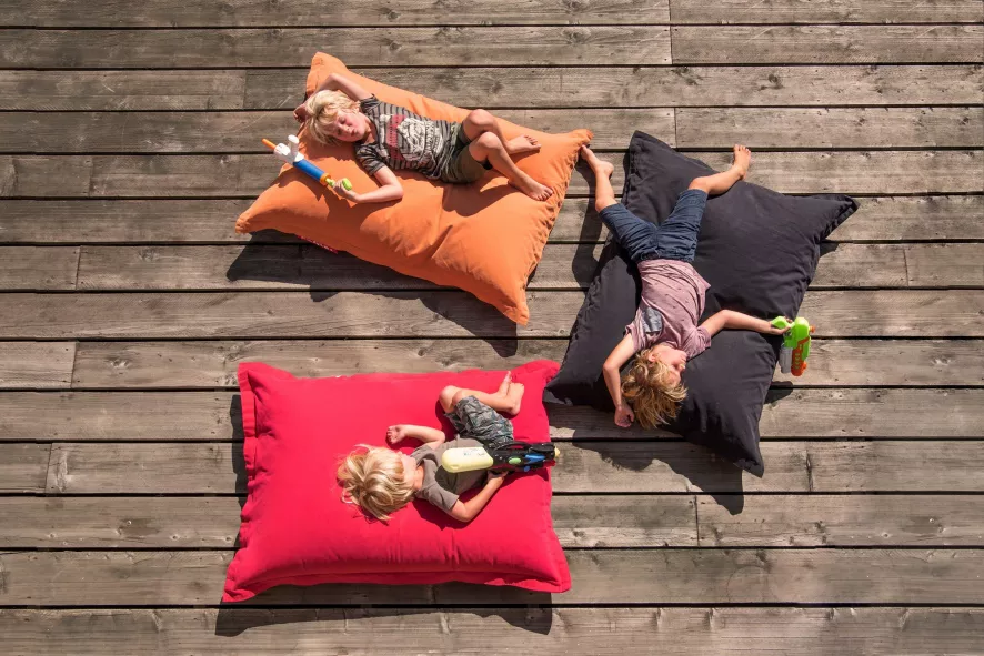 Fatboy Junior Zitzak Zilver - Afbeelding 3