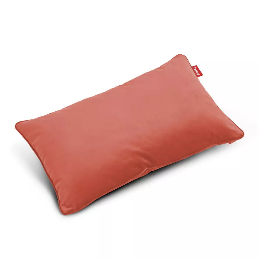 Fatboy King Velvet Kussen Rechthoek 66x40 Recycled Rhubarb