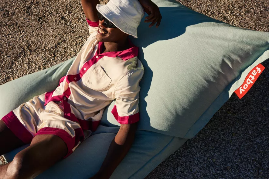 Fatboy Original Outdoor Zitzak Dark Ocean - Afbeelding 9