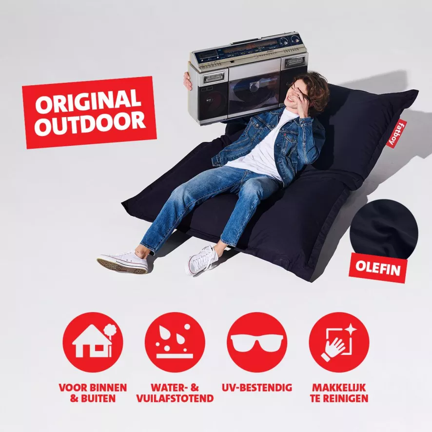 Fatboy Original Outdoor Zitzak Dark Ocean - Afbeelding 15