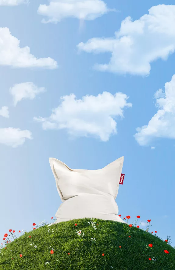 Fatboy Original Slim Cord Zitzak Crème - Afbeelding 6