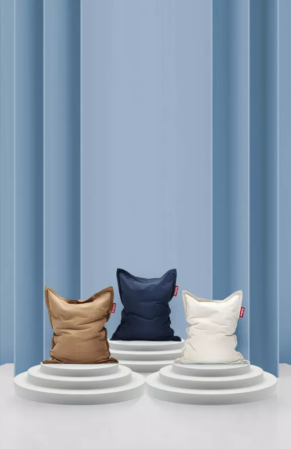 Fatboy Original Slim Cord Zitzak Diepblauw - Afbeelding 3