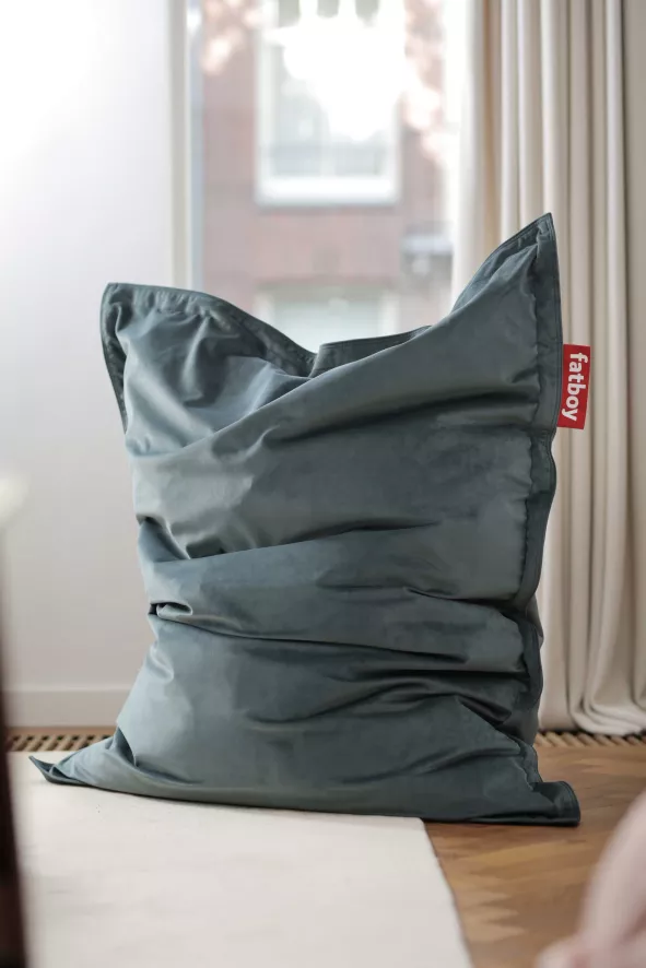 Fatboy Original Slim Velvet Zitzak Recycled Cave - Afbeelding 2