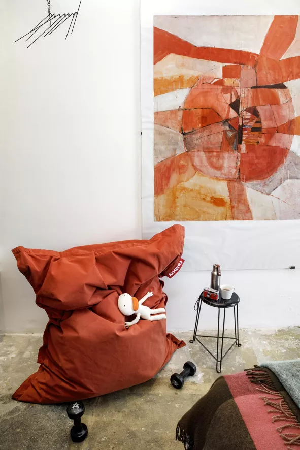 Fatboy Original Stonewashed Zitzak Zwart - Afbeelding 6