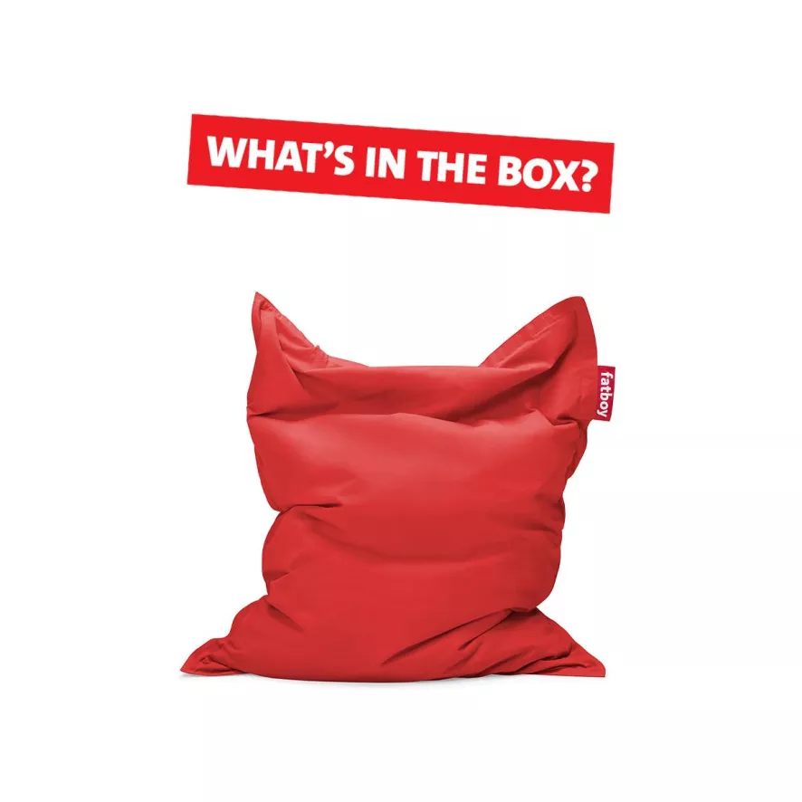 Fatboy Original Stonewashed Zitzak Grijs - Afbeelding 15