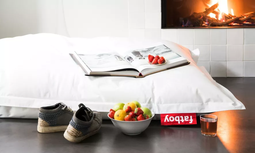 Fatboy Original Zitzak Rood - Afbeelding 7