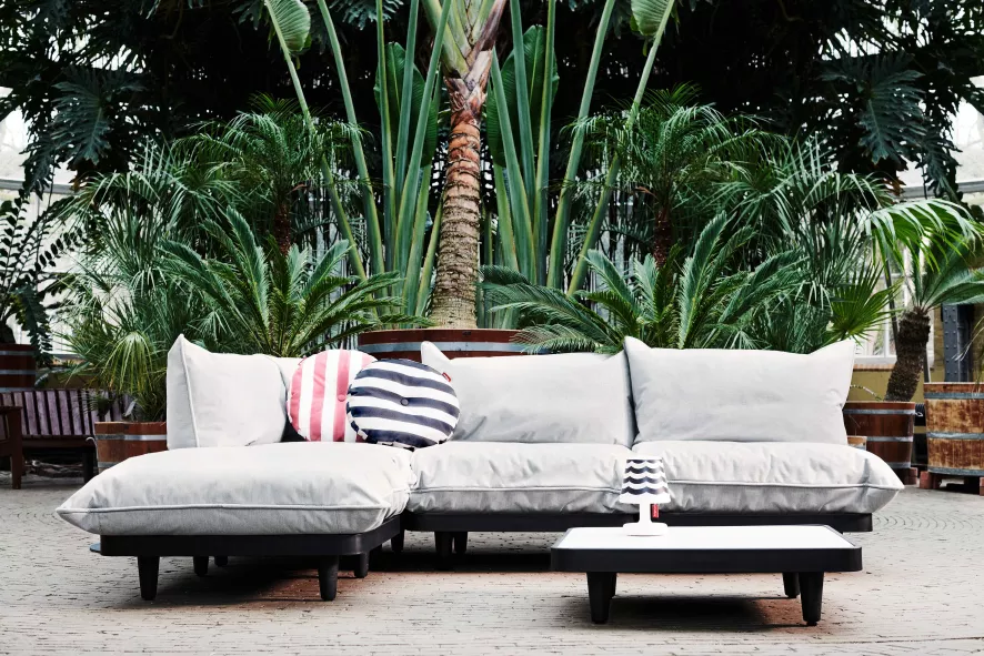 Fatboy Circle Kussen Ø50 Thunder Grey - Afbeelding 6