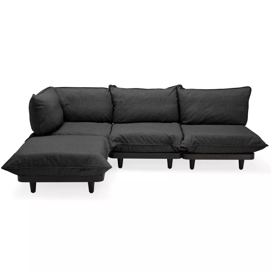 Fatboy Paletti 3-zits Loungebank Thunder Grey