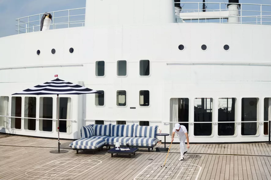 Fatboy Paletti 3-zits Loungebank Thunder Grey - Afbeelding 6