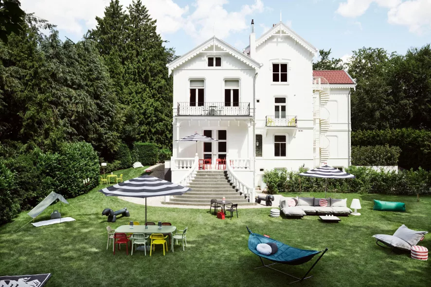 Fatboy Paletti 3-zits Loungebank Thunder Grey - Afbeelding 5