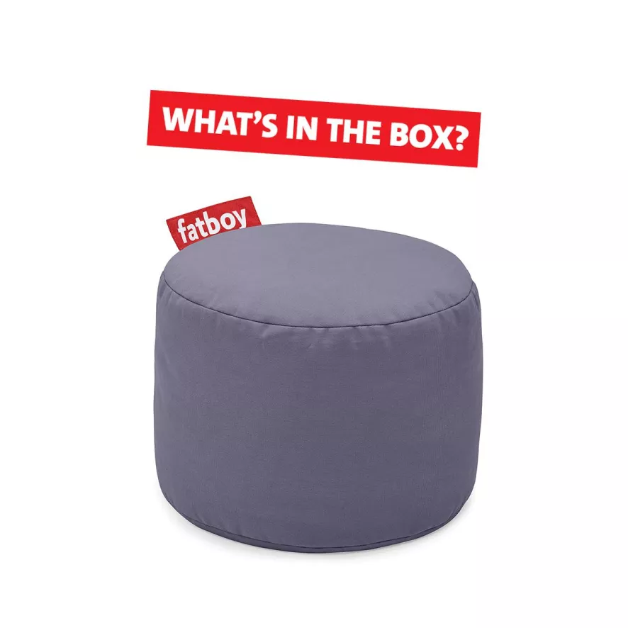 Fatboy Point Stonewashed Poef Grijs - Afbeelding 9