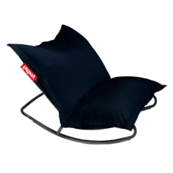 Fatboy Rock 'n Roll Schommelstoel Zwart Outdoor Zitzak Dark Ocean