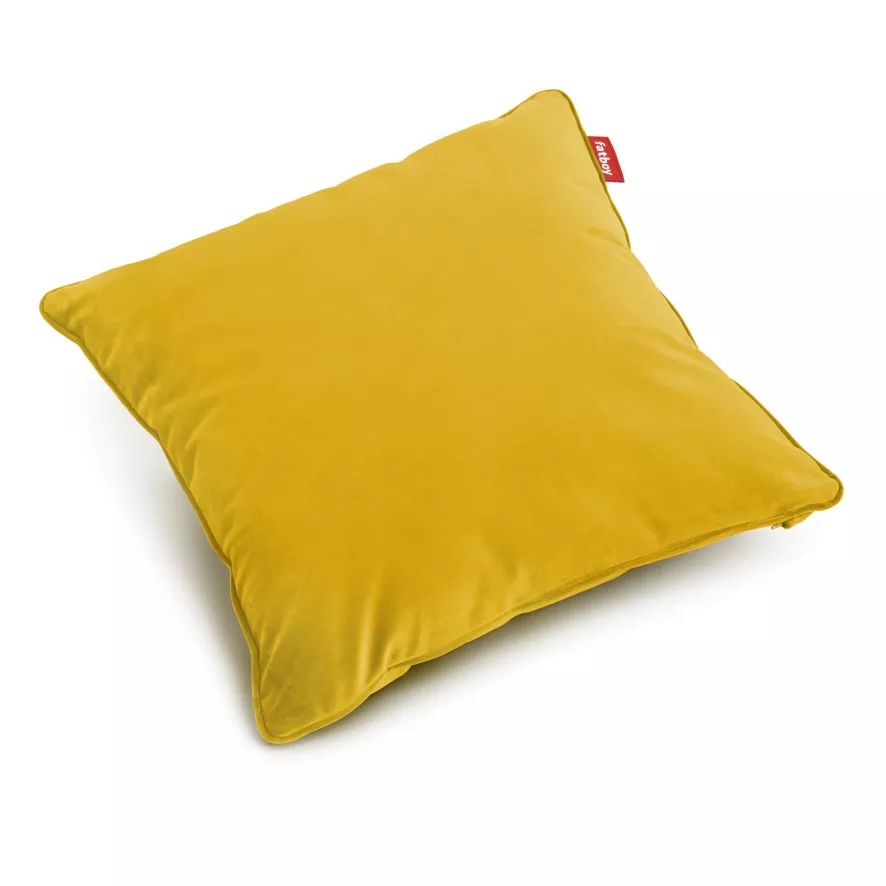 Fatboy Square Velvet Kussen 50x50 Recycled Honey