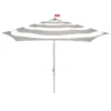 Fatboy Stripesol Parasol Ø350 Lichtgrijs