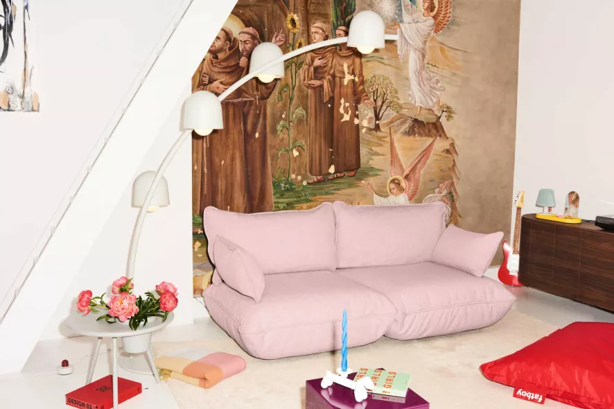 Fatboy Sumo 2-zits Bank Bubble Pink - Afbeelding 2