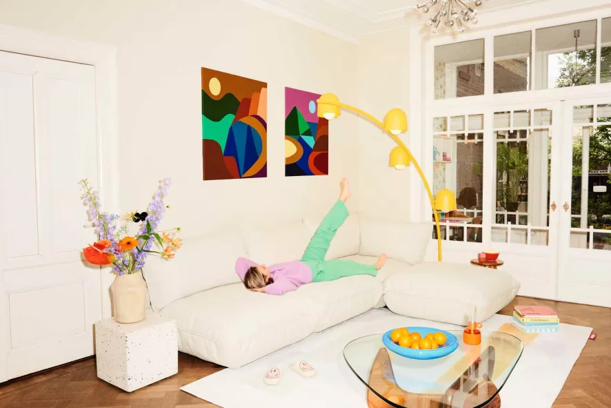 Fatboy Sumo Hoekbank Bubble Pink - Afbeelding 7