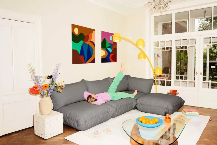 Fatboy Sumo Hoekbank Bubble Pink - Afbeelding 8