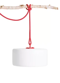 Fatboy Thierry Le Swinger Hanglamp Ø40.5 Rood Oplaadbaar