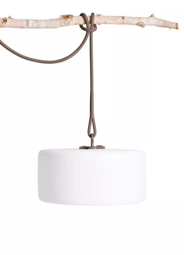 Fatboy Thierry Le Swinger Hanglamp Ø40.5 Lichtgrijs Oplaadbaar - Afbeelding 4