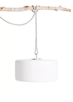 Fatboy Thierry Le Swinger Hanglamp Ø40.5 Lichtgrijs Oplaadbaar