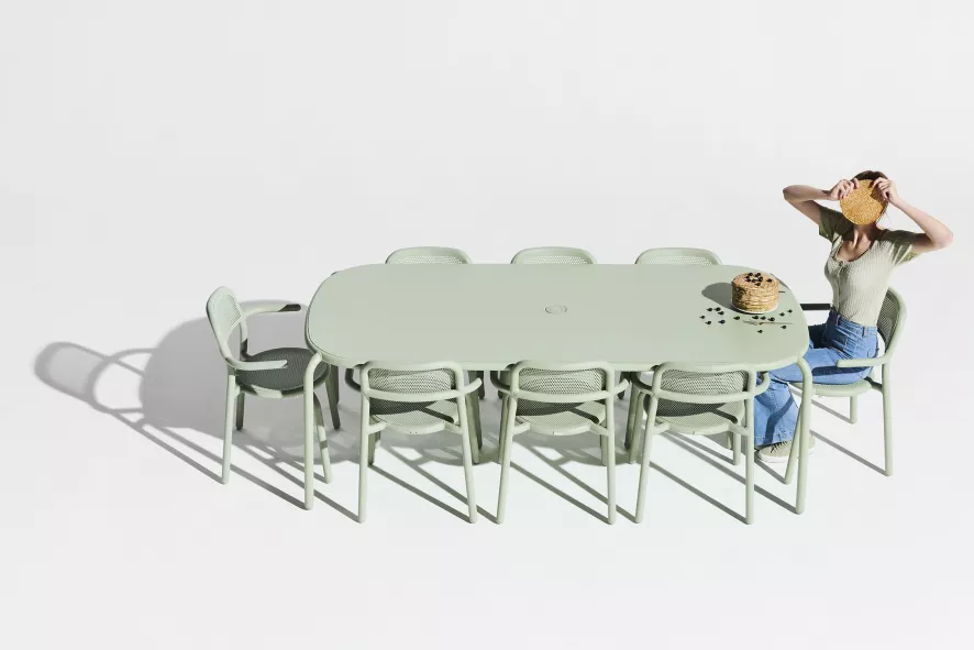 Fatboy Toni Tablo Tuintafel 220x99 Anthracite - Afbeelding 16