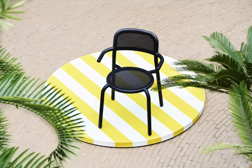 Fatboy Toni Tuinstoel Met Armleuningen Sandy Beige - Afbeelding 8