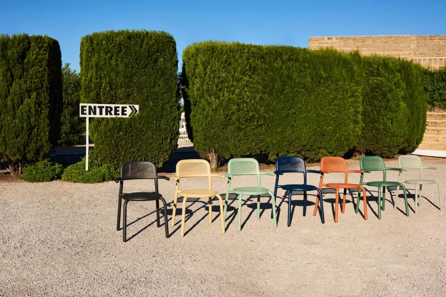 Fatboy Toni Tuinstoel Met Armleuningen Mist Green - Afbeelding 5