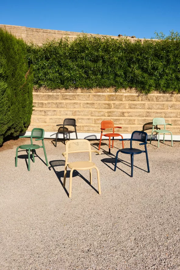 Fatboy Toni Tuinstoel Met Armleuningen Sandy Beige - Afbeelding 3