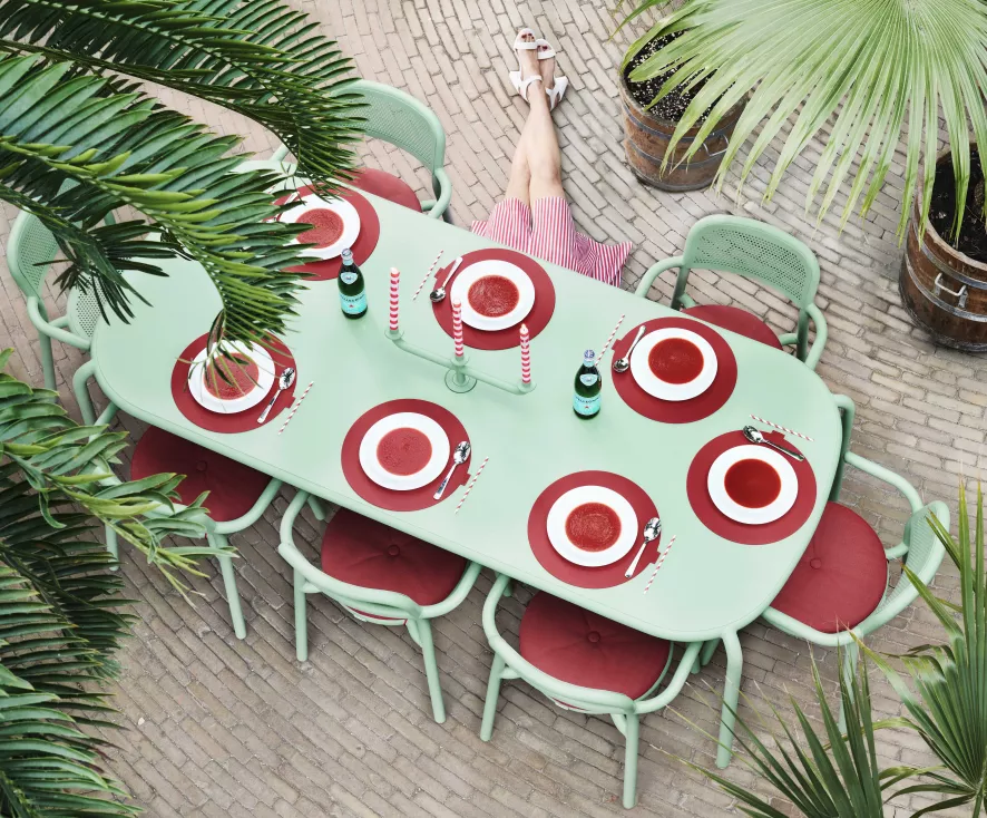 Fatboy Toni Tablo Tuintafel 220x99 Dark Ocean - Afbeelding 5